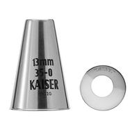KAISER Douille perforée Originale 13 mm, Douille à Douille, en Acier Inoxydable, sans Pliage ni Bord, Argent