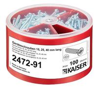 Kaiser Elektro 2472-91 Boîte de vis de montage 100 pc(s)