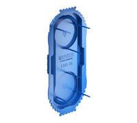 KAISER KAISER Couvercle de signalisation encastré UP1 Ø 2x60mm 1181-16 Quantité:1