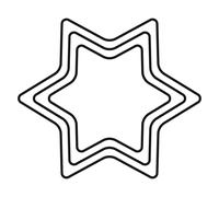 Kaiser Kit étoile, Emporte-pièce, Argent