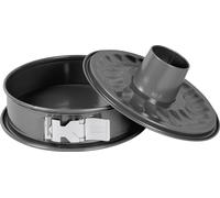 KAISER Moule à charnière La Forme Plus avec fond tubulaire 8,5cm Ø28cm noir