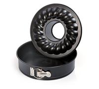Kaiser- Moule à manqué - 2 fonds - D: 26 cm - noir