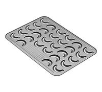 Kaiser - Moule à pâtisserie pour 28 croissants à la vanille - Emporte-pièce - Gain de temps - Antiadhésif - Pour faire des biscuits pour Noël