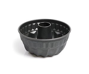 Kaiser Original Classic Moule à kouglof 24 cm, Moule à kouglof rond, Moule à gâteau anti-adhésif, Brunissage uniforme, Classic/Noir