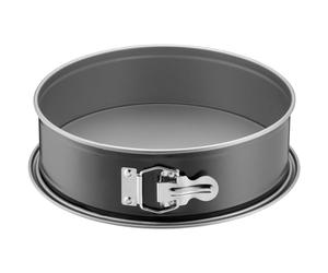KAISER Original X-Mas Moule à charnière rond à fond plat anti-adhésif Noir 26 cm
