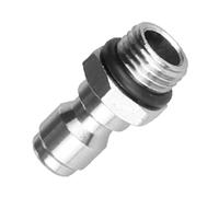 KAIYUEMAOYI Adaptateur de Buse de Lance pour Nettoyeur Haute Pression, Raccord Rapide, Accessoire en Laiton, Adapté Au Lavage de Voiture. Détergent, 3