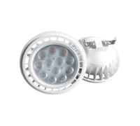 KAKAK 1 ampoule LED AR111 12 V 15 W en forme de maïs 3000-6000 K GU10 G53 Spot 150 W équivalent ampoule LED avec 15 perles de lampe pour maison, garage, entrepôt(Warm White)