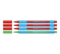 Kalanka-152272 Slider Edge Xb Set Correction Enseignant (Lot De 4 Stylo Bille Largeur De Trait De Dans Le Support Avec Xb) Rouge, Vert