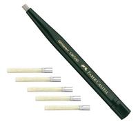 Kalanka-180300 - Stylo Rotatif Avec Gomme En Verre, Couleur De La Tige : Vert + 5 Mines De Rechange 180600