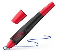 Kalanka-188882 Breeze Stylo Roller (En Plastique Recyclé, Récompensé Par L'ange Bleu, Couleur D'écriture : Bleu Roi, Effaçable) Noir/Rouge