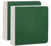 Kalanka-2pcs 8 X 8cm Mini Carnet Dessin Petit Carnet De Voyage Petit Carnet Papier Vert Vierge Carré Portable Journal De Voyage Art Pad Carnets De Croquis Pour Peinture Voyageur Étudiant Excursion