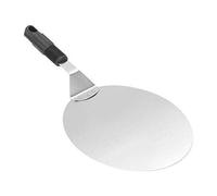 KALANKA-Anti-Dérapan Pelle à Pizza Ronde en Inox, pour la Cuisson au Pizza Stone Oven & Grill