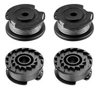 KALANKA-Bobine de Fil Convient pour Bosch F016800569/F16800385,Rechange Coupe Bordure pour Bosch EasyGrassCut 18/18-230/18-26/18-260/23/26/18V-230/18V-26/18V-260, Art 23SL/26SL/2300/23-28(4 Bobine)