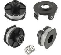 KALANKA-Bobine de Fil de Rechange pour Makita 196146-9/195858-1, Fil de rechange Makita Akkusence 18 V DUR181Z, DUR181RF, DUR181RF, DUR181 Long 8m, Ø1,60 mm(3 Bobine+1 Capuchon+1 Ressort)