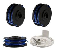 KALANKA-Bobine de fil RAC123 pour débroussailleuse Ryobi - 1,6 mm x 8,3 m - Bobine de rechange pour débroussailleuse Ryobi RLT4027, RLT4125, RLT5027, RLT6030, RLT5127, RLT6130 (3+1)