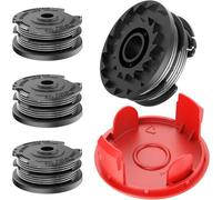 KALANKA-Bobines de fil pour coupe-bordure Bosch ART 36-36 LI, ART24/24+, ART 27/27+, ART 30/30+, bobine de rechange F016800351 (4 bobines de fil + 1 couvercle de bobine)