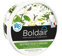 Kalanka-Boldair - Gel Destructeur D'odeur Thé Blanc Vanille - Neutralise Les Odeurs - Parfume - Produit Gel Solide - Multi Application - Durée 8 Semaines - 300g - Fabrication Française