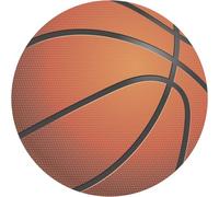 Kalanka-Dekora, Disque Azyme Basketball, Décoration Pour Gâteau D'anniversaire, Rond 20 Cm
