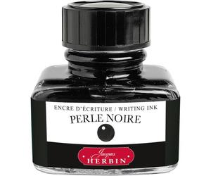 Kalanka-Exacompta Herbin 13009t - Un Flacon D'encre 30 Ml Pour Stylo-Plumes Et Stylos Roller, Perle Noire