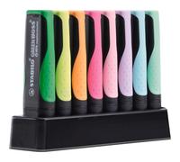 Kalanka-Green Boss - Surligneur - Set De Bureau X 8 Surligneurs Ecoresponsables