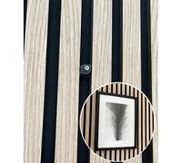 KALANKA-Lot de 4 clips muraux acoustiques - Pas de perçage nécessaire - Noir - Plastique - Vis - Support photo - Clip de panneau mural acoustique
