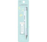 Kalanka-Mono Graph Et Gomme Mono Vert Menthe. Porte-Mine 0,5mm De Précision, Pointe De 4mm, Mécanisme D'agitation, Tube En Laiton Stable, Rechargeable.