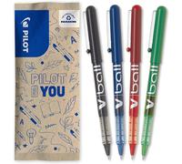 Kalanka-- Pack Of 4 Vball 05 - Liquid Ink Roller Pen - Fine