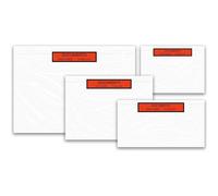 Kalanka-Packy - Pochette Porte Document Transparente Adhésive Colis Ci-Inclus - Tailles Disponibles A6 A5 A4 Dl - Enveloppe Plastique D'expédition Pour Bordereau - Bon De Livraison - Dl Lot De 100