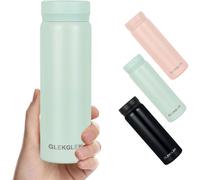 Kalanka-Petite Gourde Isotherme 280ml Portable, Mini Gourde Double Paroi Sous Vide, Pour Voyage, Bureau, I'école, Extérieur (Menthe)