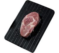 KALANKA-Plateau de décongélation Rapide, Plateaux de décongélation pour décongeler des Aliments surgelés, pour Une décongélation Rapide pour Les Fruits et Les viandes (29.5 x 21 x 0.2cm)
