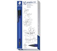Kalanka-, Porte-Mine Graphite Pour L'écriture, Mine De Taille 0,5 Mm B, Gomme Extra-Large, Lot De 10 Porte-Mines, 777 05-3 Ve Bleu