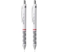Kalanka-Rotring Tikky Porte-Mines 0,5 Mm Hb - Lot De 2 Corps Blanc Pour L'école, Le Bureau Et Le Dessin Prise En Main Ergonomique Écriture Précise Et Fiable