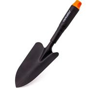 KALANKA-Truelle de Fleurs en Acier - Petite Pelle de Jardinage pour Planter et Repiquer dans Le Jardin et sur Le Balcon - Transplantoir à Main avec Largeur de Travail de 8 cm