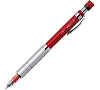 Kalanka-Zebra Crayon Mécanique Delguard Type Lx 0,5 Mm, Corps Rouge (P-Ma86-R)