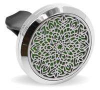 Kalanka-Zen¿Arôme Diffuseur D¿Huile Essentielle Pour Voiture Clip¿Arôme Pétale De Fleur - Diffuseur + 5 Buvards À Parfumer Avec Huile Essentielle Ou Parfum - Acier Inoxydable - Fixation Grille De Ven