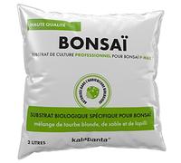 Kalapanta - Terreau pour Bonsaï 2L - Mélange de Tourbe Blonde, Sable & Lapilli, Qualité Pro, Parfait pour Tous Les Plantes Bonsäis & Terrarium Plante - Organique et Naturel