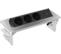 kalb | 3 prises multiples Flipup Voltaris avec USB A/C, 230VAC 16A