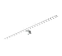 kalb | 80cm LED lampe de salle de bain lampe de miroir 230V, gris argenté (blanc neutre)