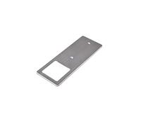 kalb | Luminaires d'agencement LED acier inoxydable brossé 5W- lampe de cuisine très plate spot encastrable, 1 set blanc chaud