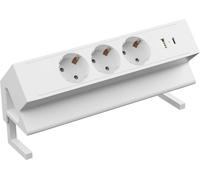 kalb | Multiprise à 3 prises avec USB A/C, à clipser