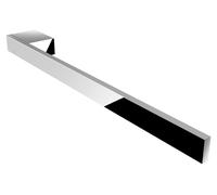 kalb | Porte-serviettes Jörn pour lavabo, chrome, aluminium, longueur : 400 mm, hauteur : 25 mm, profondeur : 50 mm