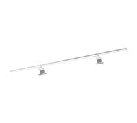 kalb | Spectraline LED Lampe de Salle de Bain 120 cm IP44 Applique Miroir 18W adaptée aux pièces humides, connectable directement en 230V avec montage 3-en-1 (Gris argenté - Blanc neutre)