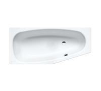 Kaldewei Advantage - Baignoire asymétrique Mini right 830, 157x75/50 cm, antidérapant, blanc 224630000001