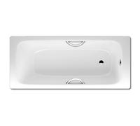 Kaldewei Advantage - Baignoire rectangulaire Cayono Star 756, 170x75 cm, avec trous pour poignées, antidérapant sur toute la surface, blanc 275634010001