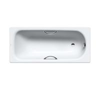 Kaldewei Advantage - Baignoire rectangulaire Saniform Plus Star 335, 170x70 cm, avec trous pour poignées, antidérapante, blanche 133530000001