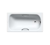 Kaldewei Advantage - Baignoire Saniform Plus Star 330, 140x70 cm, avec trous pour les poignées, effet Perl, blanc 133000013001