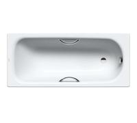 Kaldewei Advantage - Baignoire Saniform Plus Star 334, 170x73 cm, avec trous pour les poignées, antidérapante, effet Perl, blanche 133430003001