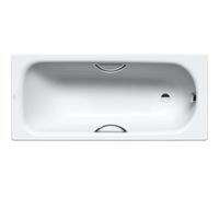 Kaldewei Advantage - Baignoire Saniform Star 338, 175x75 cm, avec trous pour poignées, antidérapante sur toute la surface, blanche 133834010001