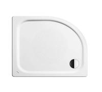 Kaldewei Advantage - Receveur de douche asymétrique Zirkon 602-2, 80x100 cm, blanc - Receveur de douche, antidérapant, effet Perl, support en polystyrène 456735003001