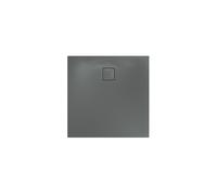 KALDEWEI ALUVIA Receveurs de douche en SolidLite, avec Invisible Grip, 120x120x3,2cm, 326811111674, Couleur: Gris chaud 85